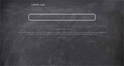 Desktop Screenshot of cabab.com